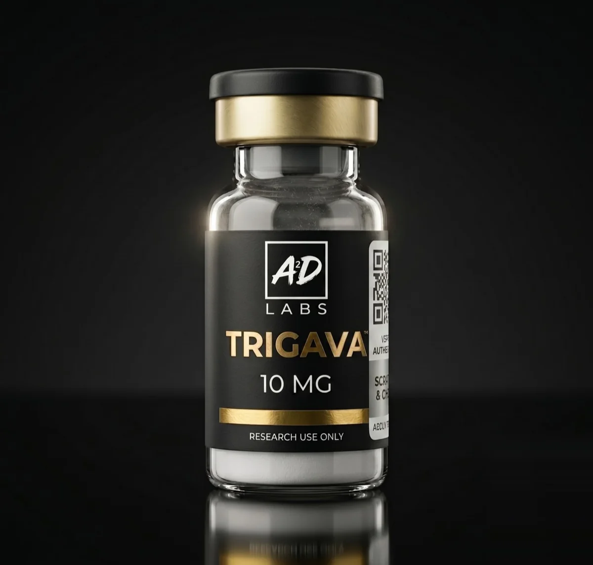 Trigava™ 10 MG — flagship A²D Labs research compound, authentication verified