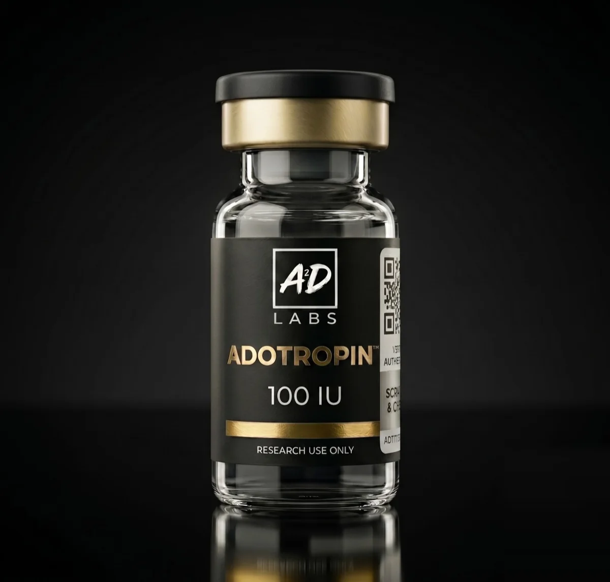 A²D Labs Adotropin™ 100 IU research product vial